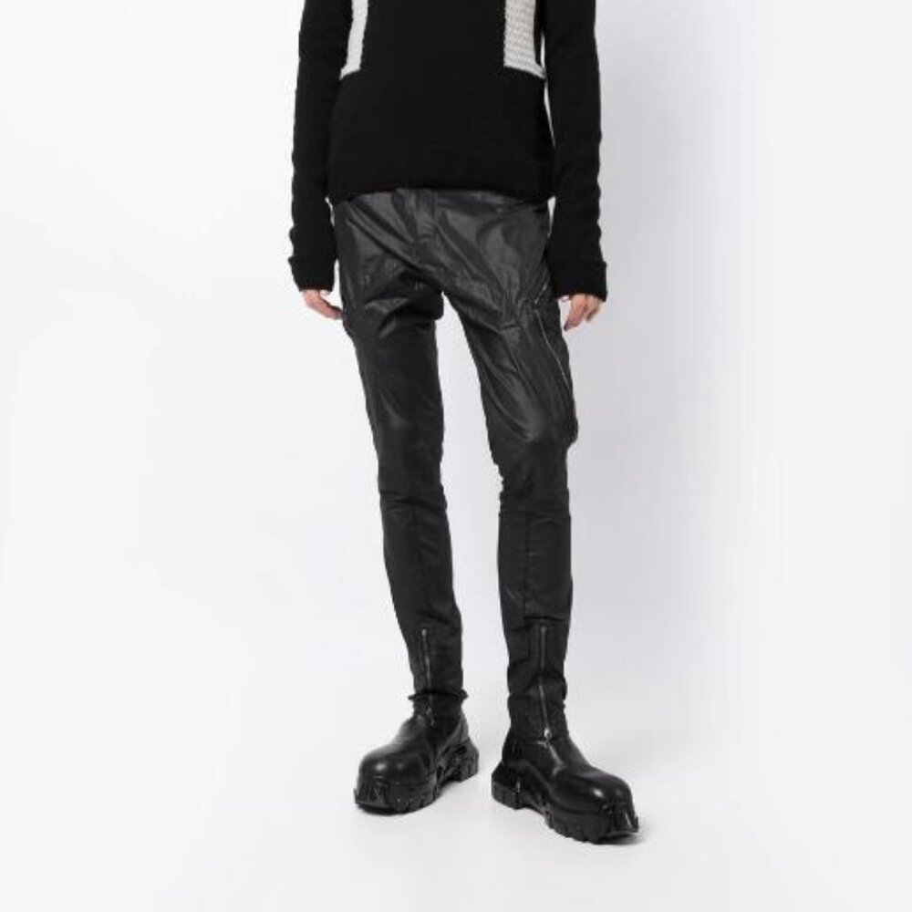 BNWT AW22 JULIUS "EREBUS" SLIM COATED PANTS 3